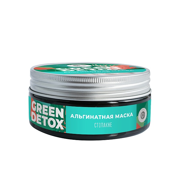 Маска Green Detox c компл. черноморск. водорослей Стопакне, 60г