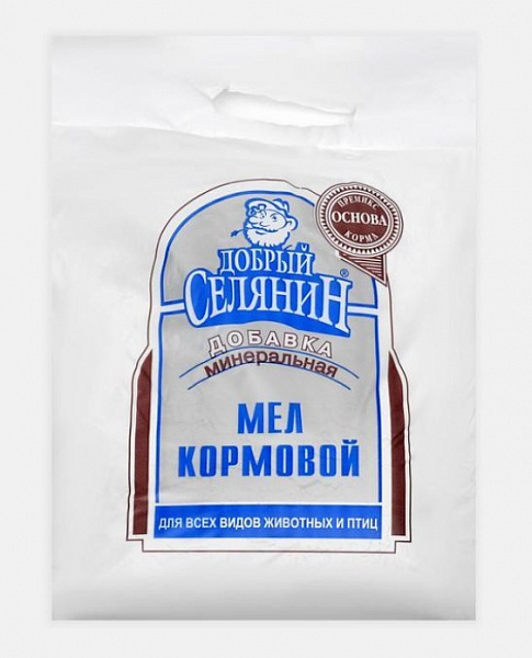 Мел кормовой "Добрый селянин" 2.5кг