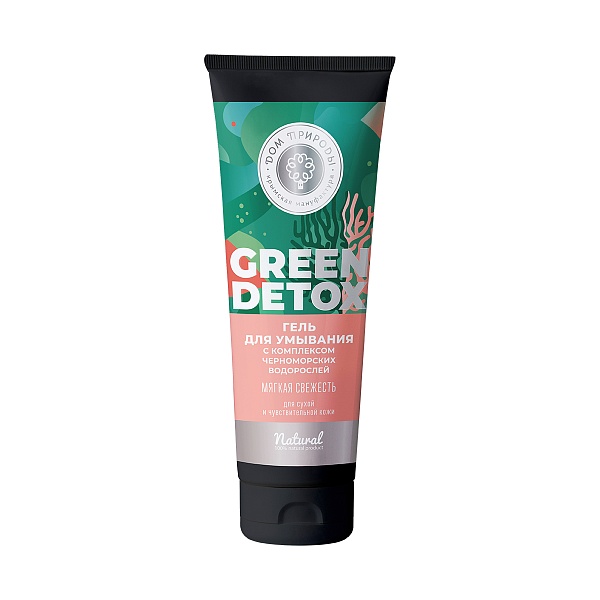 Гель для умывания Green Detox с компл. черноморск. водорослей 150г