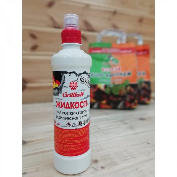 Жидкость для розжига 0,5л Grillkoff
