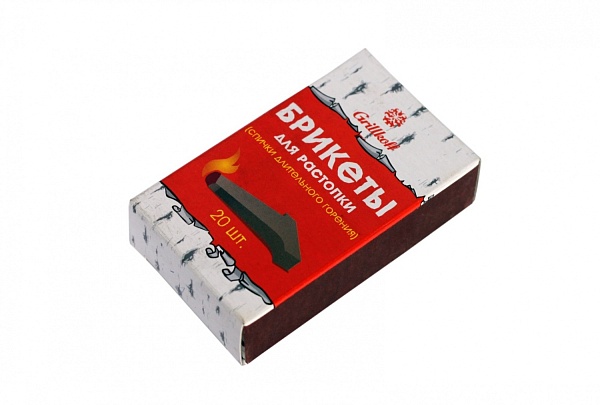 Брикеты для розжига Grillkoff (20 шт)