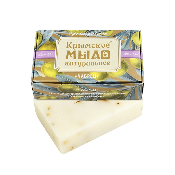 Мыло натур. на оливк.масле ЧАБРЕЦ, 100г 